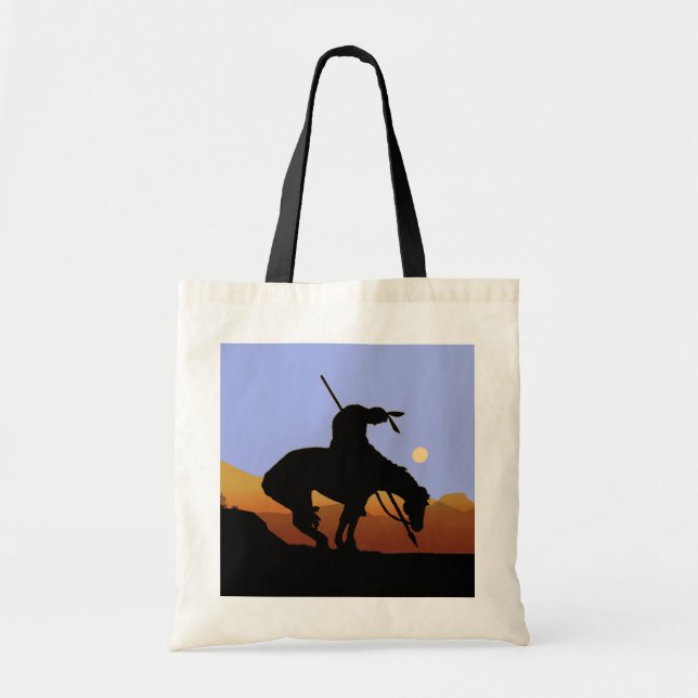 Bolsa Tote O fim da barra de trilhas (Frente)