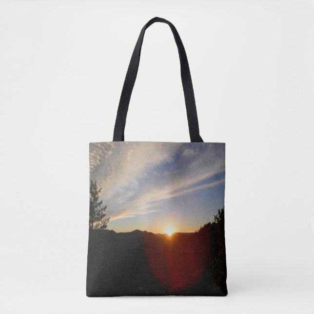 Bolsa Tote O fim de um dia glorioso.... (Frente)