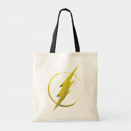 Bolsa Tote O Flash | Emblema do tórax amarelo