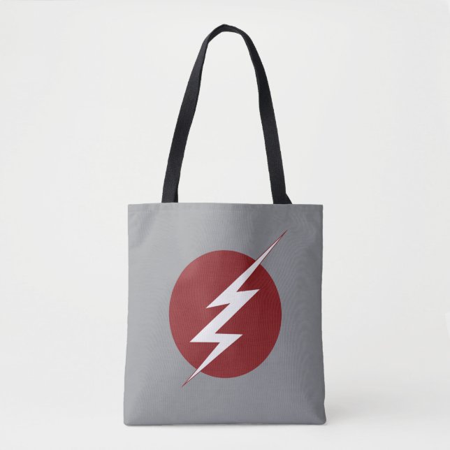 Bolsa Tote O Flash | Logotipo do parafuso de relâmpago (Frente)