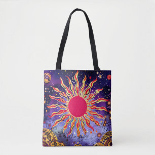 Bolsa Tote O Fogo Dançante do Cosmos