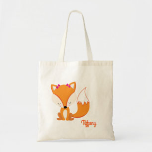 Bolsa Tote O Fox bonito personaliza