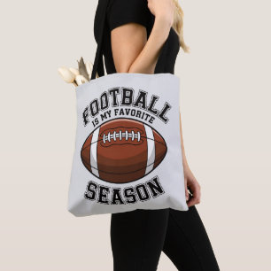 Bolsa Tote O futebol é a minha estação favorita
