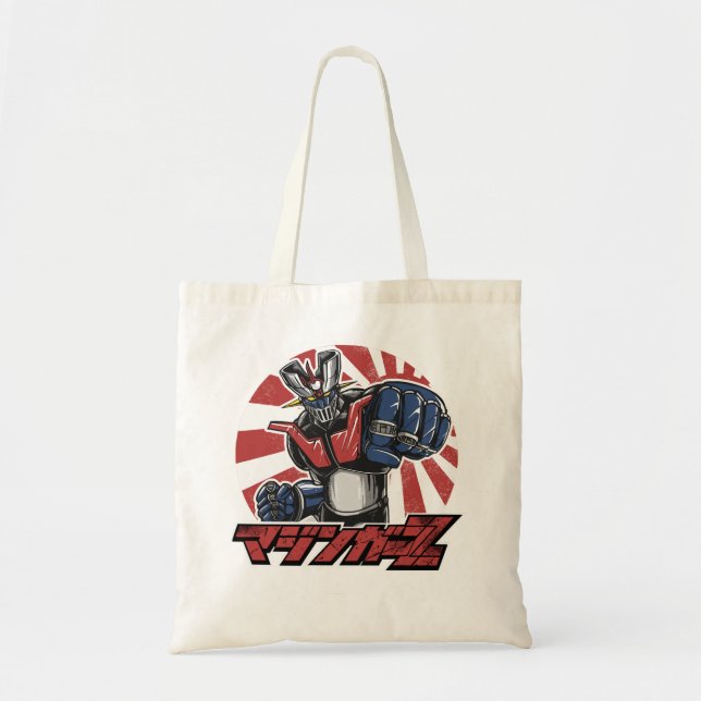 Bolsa Tote O Futuro Bom Mazinger Z Idol Dão-Te Pé (Frente)