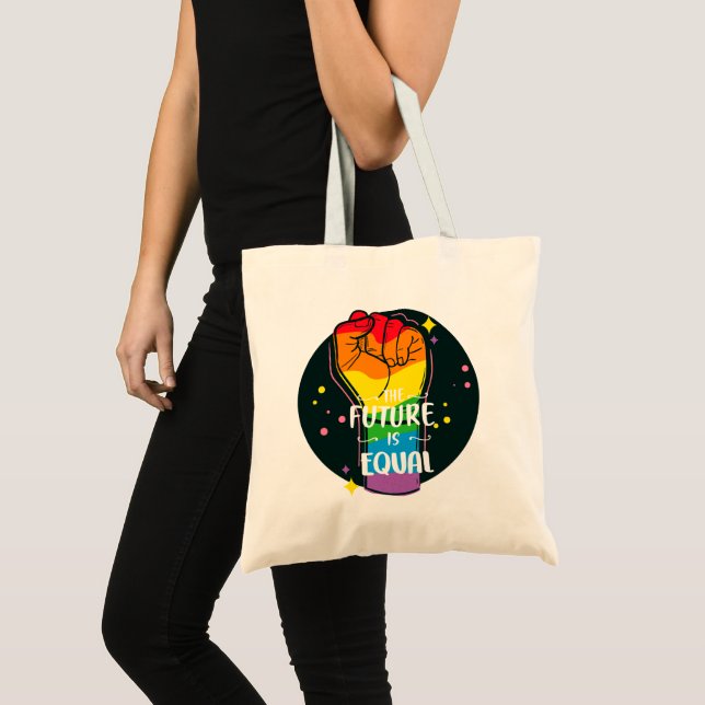 Bolsa Tote O Futuro É Igual À Pressão (Frente (produto))