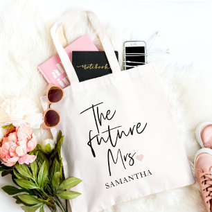 Bolsa Tote O Futuro Sra. e Seu Nome Presente de Beleza Mode
