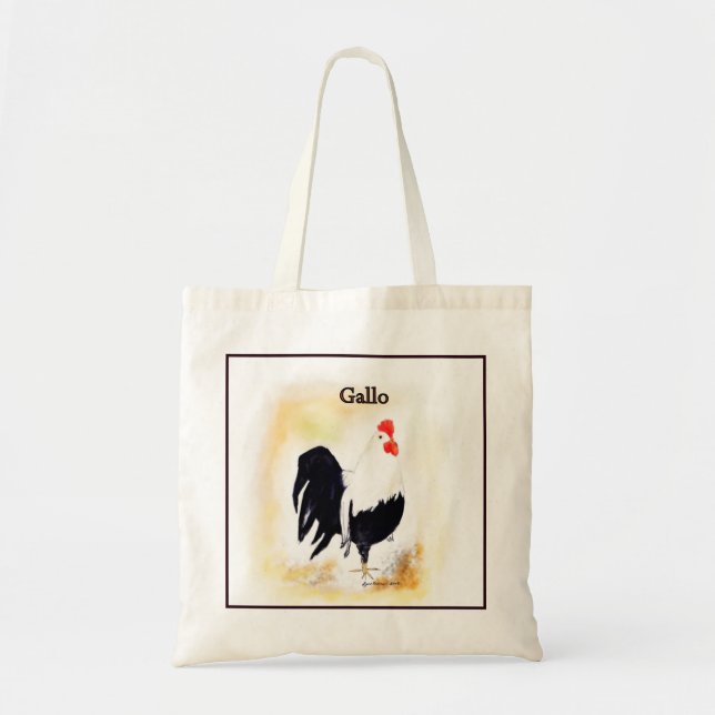 Bolsa Tote O galo italiano Gallo (Frente)