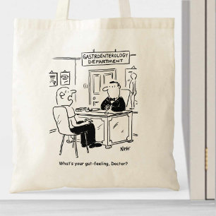 Bolsa Tote O gastroenterologista é chamado para sentir o int