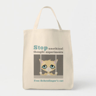 Bolsa Tote O gato de Schrodinger livre