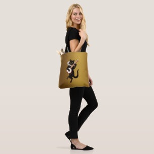 Bolsa Tote O Gato Musical,