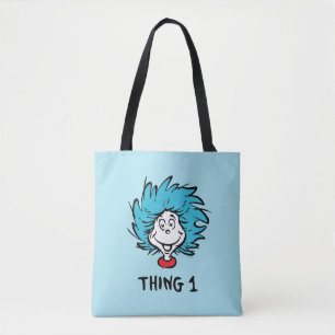 Bolsa Tote O Gato no Chapéu Coisa Um