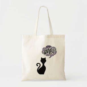 Bolsa Tote O gato preto diz que o Saco de Tote do Dia das Bru