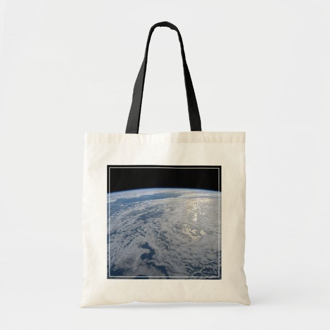 Bolsa Tote O Glint do Sol Está Vencendo No Oceano Pacífico Su (Frente)