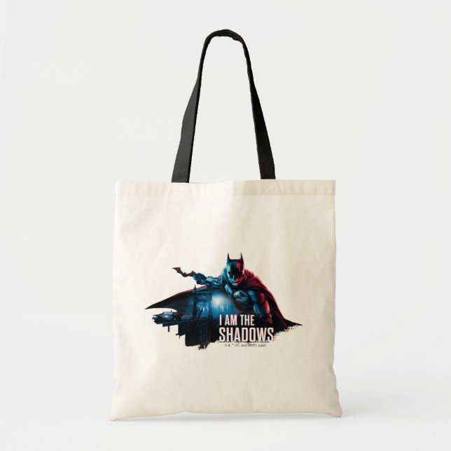 Bolsa Tote O Gráfico do Personagem Batman - Eu Sou As Sombras (Frente)