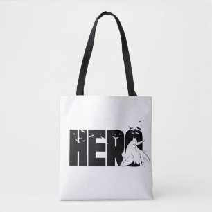 Bolsa Tote O Gráfico "Herói" do Batman