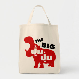 Bolsa Tote O GRANDE EMPREGO PUI Fat em Língua Tailandesa £