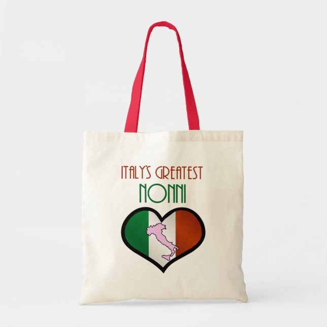 Bolsa Tote O grande Nonni de Italia (Frente)