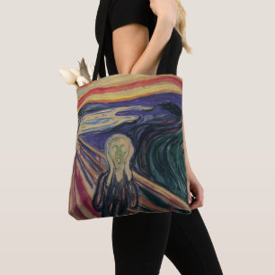 Bolsa Tote O Gritar de Edvard Munch, expressionismo