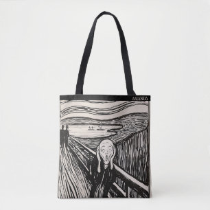 Bolsa Tote O Grito – Edvard Munch – Texto Personalizado