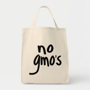 Bolsa Tote O grito nenhum GMO protege nossa comida