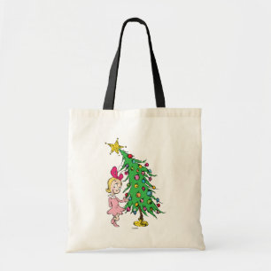 Bolsa Tote O Grpolegadas Eu fui Cindy-Lou que é bom