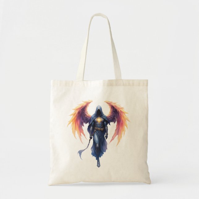 Bolsa Tote O Guardião Místico da Esperança (Frente)