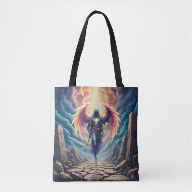 Bolsa Tote O Guardião Místico da Esperança (Frente)