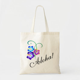 Bolsa Tote O hibiscus havaiano floresce Aloha