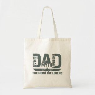 Bolsa Tote O Homem, O Mito, O Corajoso, O Herói, A Lenda