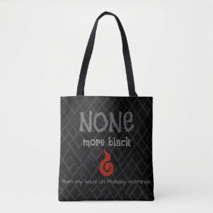 Bolsa Tote O Humor Definitivo de Segunda-feira: Edição NONE M