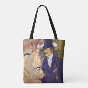 Bolsa Tote O Inglês por Toulouse Lautrec, Arte Antiga