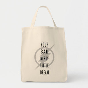Bolsa Tote O instantâneo "seu sonho pequeno Nerdy triste "