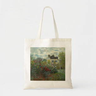 Bolsa Tote O Jardim do Artista em Argenteuil Claude Monet