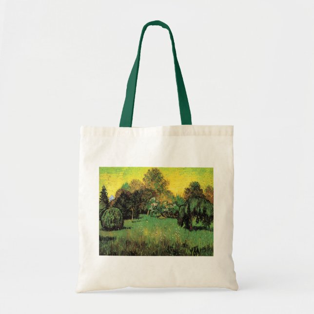 Bolsa Tote O Jardim do Poeta por Vincent van Gogh (Frente)