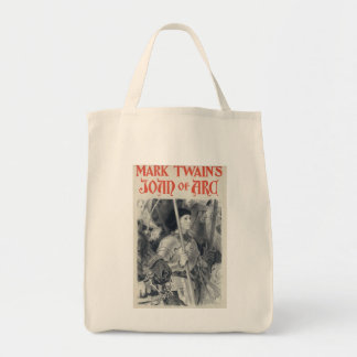 Bolsa Tote O Joana de Mark Twain do arco