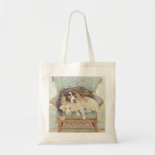 Bolsa Tote O jogo de espera (Frente)