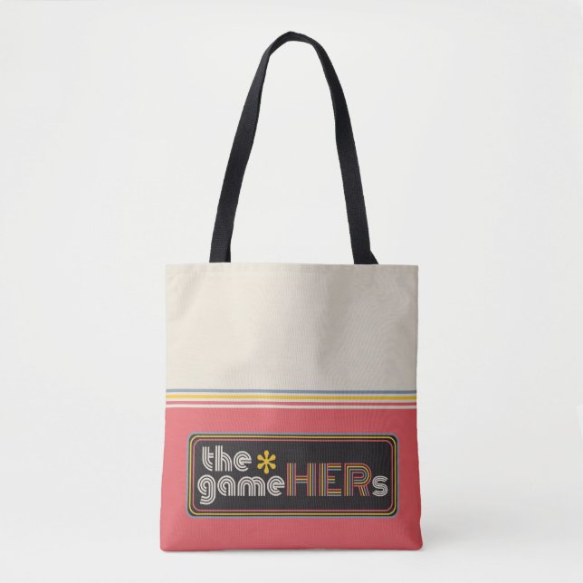 Bolsa Tote O*jogoHERs Logotipo Horizontal (Frente)