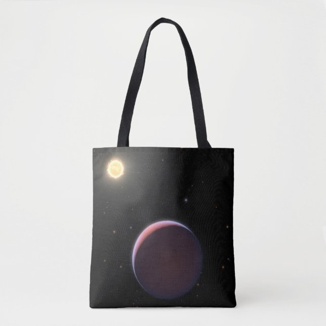 Bolsa Tote O Kepler Estrela 51 E Três Planetas Gigantes. (Frente)