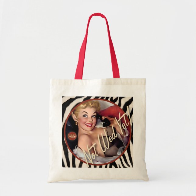 Bolsa Tote O kitsch Bitsch: Não quarta-feira ainda! (Frente)