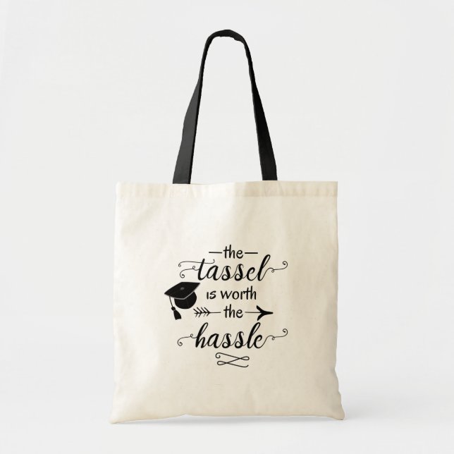 Bolsa Tote O laço vale a pena (Frente)