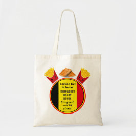 Bolsa Tote "O lema da Bélgica"