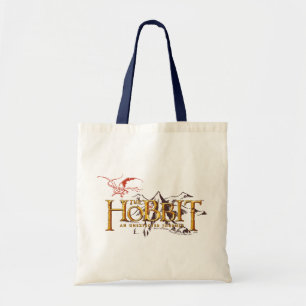 Bolsa Tote O Logotipo Do Hobbit Sobre As Montanhas