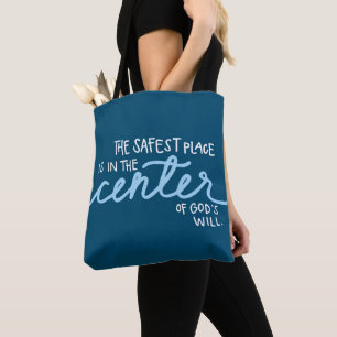 Bolsa Tote O lugar mais seguro