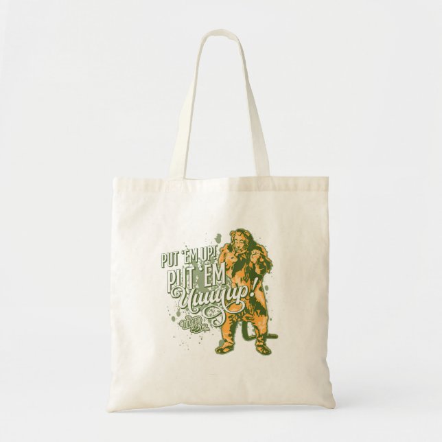 Bolsa Tote O Mago De Oz, O Leão Covarde, Me Colocou (Frente)