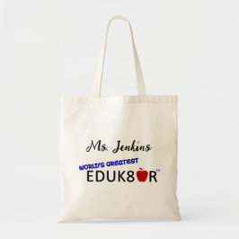 Bolsa Tote O maior educador do mundo