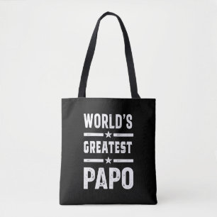 Bolsa Tote O maior Papo do Mundo - Dia de os pais