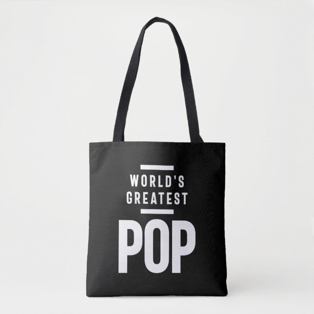 Bolsa Tote O maior Pop do mundo | Padre Vovô Presente (Frente)