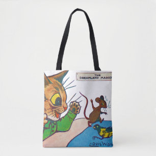 Bolsa Tote O Mascote Dreamland, Louis Wain