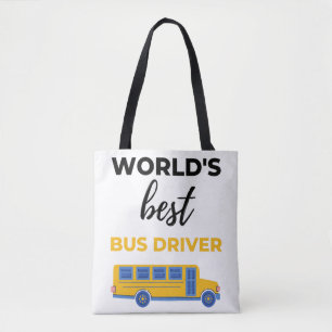 Bolsa Tote O melhor driver de barramento do mundo