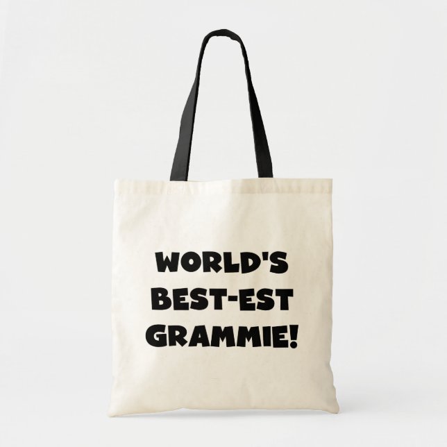 Bolsa Tote O Melhor-est presentes pretos ou brancos de (Frente)